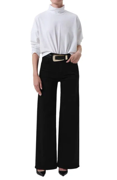 Citizen Of Humanity Citizens Of Humanity Paloma High Rise Wide Leg Jeans In Devine In Black