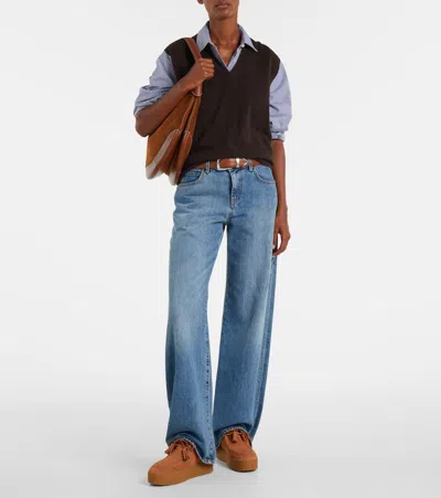 Hogan "polacchino" Shoe In Brown