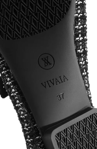 Vivaia Margot Mary-jane Square-toe Ballet Flats In Black