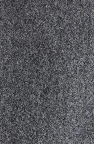 Givenchy Womens Slate Blend Double-breasted Notch-lapels Wool And Silk Coat In Gray