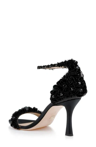 Badgley Mischka Collection Ankle Strap Sandal In Black