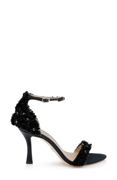 Badgley Mischka Collection Ankle Strap Sandal In Black