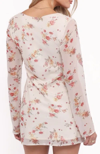 Petal And Pup Petal & Pup Everlyn Long Sleeve Minidress In White