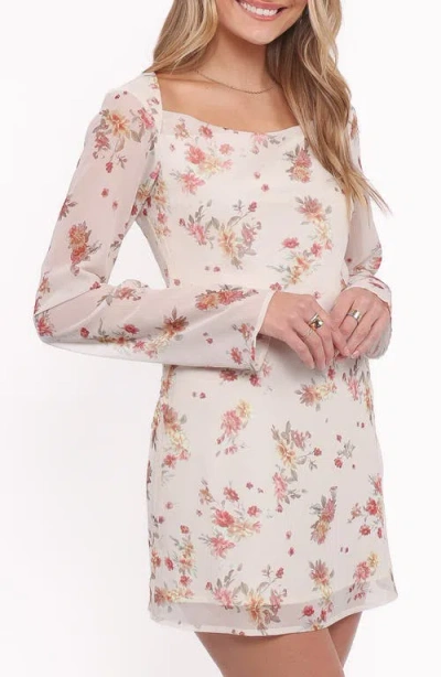 Petal And Pup Petal & Pup Everlyn Long Sleeve Minidress In White