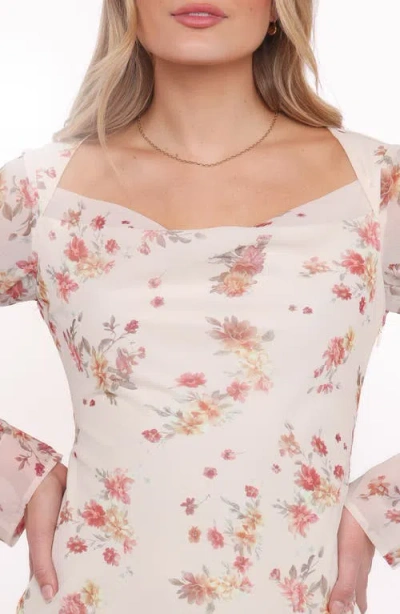 Petal And Pup Petal & Pup Everlyn Long Sleeve Minidress In White