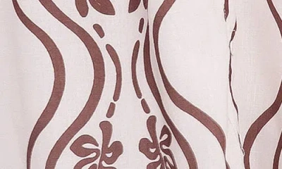 Petal And Pup Petal & Pup Lira Long Sleeve Midi Shirtdress In Multi