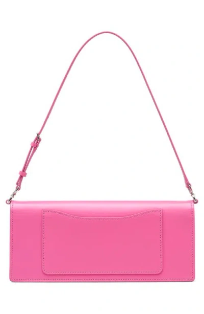 Marc Jacobs The Mirror Shoulder Leather Bag In Pink