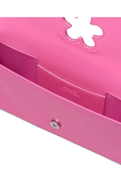 Marc Jacobs The Mirror Shoulder Leather Bag In Pink