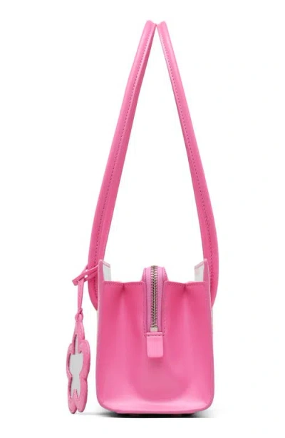 Marc Jacobs The Mirror Satchel Shoulder Bag In Pink