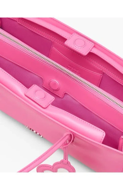 Marc Jacobs The Mirror Satchel Shoulder Bag In Pink