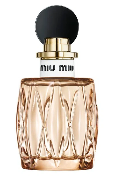 Miu Miu Miutine Eau De Parfum In Transparent