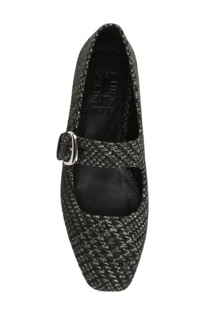 Naturalizer Women's Cosmic Square Toe Mary Jane Ballet Flats In Gray