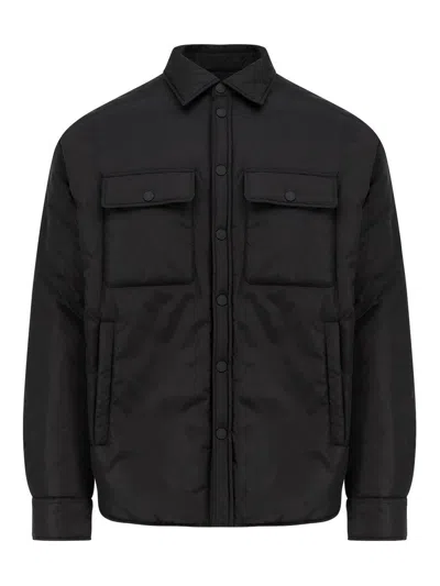 Dsquared2 Giubbino Imbottito In Nylon In Black