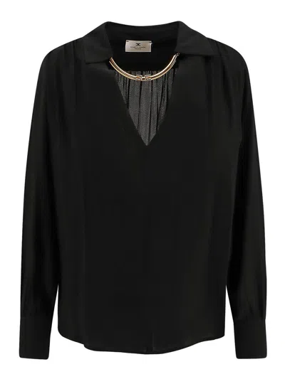 Elisabetta Franchi Camisa - Negro In Black