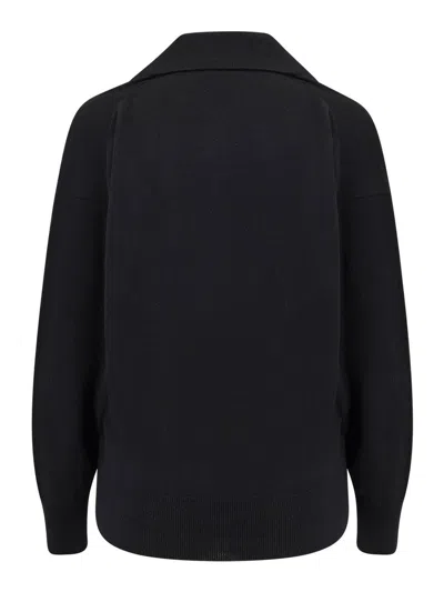Tom Ford Cashmere Polo Shirt/sweater In Black