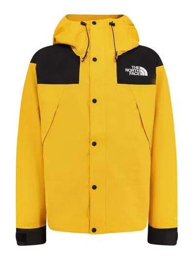 The North Face Dryvent Mono Nylon Windbreaker Jacket In Yellow