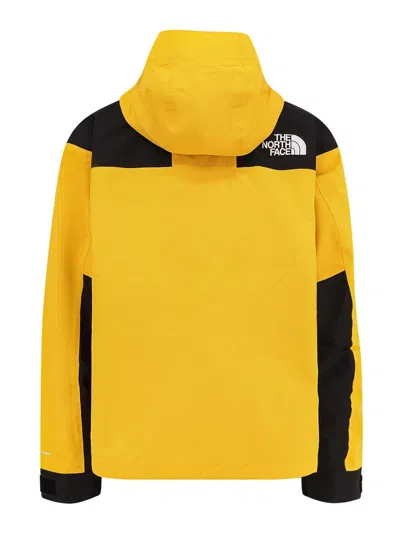 The North Face Dryvent Mono Nylon Windbreaker Jacket In Yellow