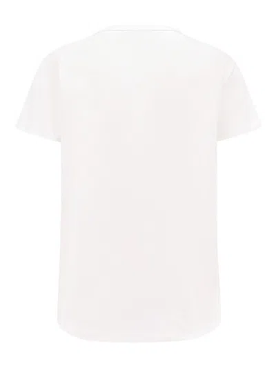 Valentino Le Chat De La Maison Jersey T-shirt In White
