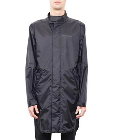 Alyx Reflective Rain Jacket In Nero