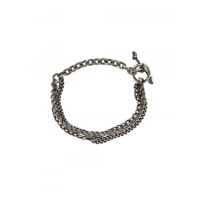 Shop M Cohen Braided Metallic Bracelet