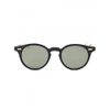 THOM BROWNE foldable round frame sunglasses,TB806CNVYGLD48SS16