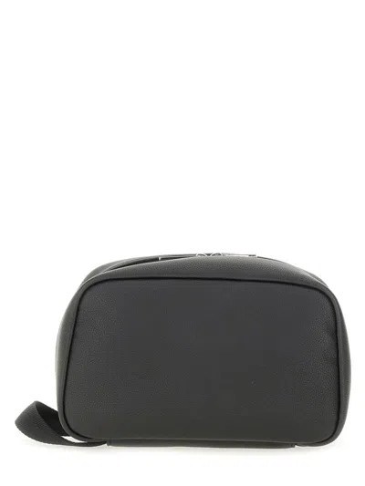 Hugo Boss Boss Beauty Case With Logo In Black