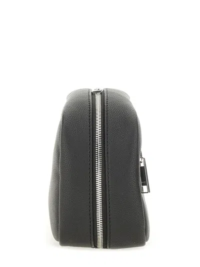Hugo Boss Boss Beauty Case With Logo In Black