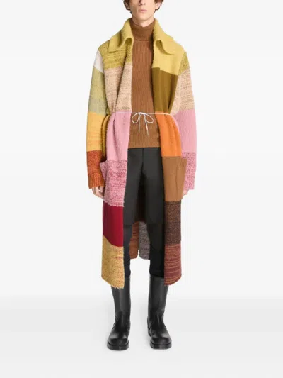 拼贴设计图案开衫