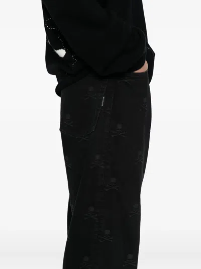 Mastermind Japan Monogram Jeans In Multi