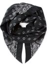 SAINT LAURENT paisley print scarf,3722923Y667