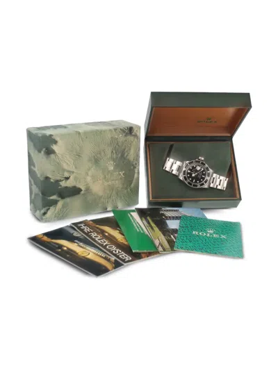 Pre-owned Rolex 1986 Submariner 40mm In Black