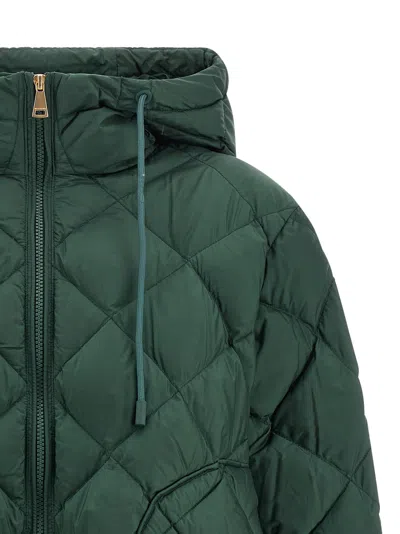 Weekend Max Mara Eris Puffer Jackets Green In Green
