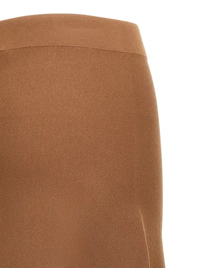 Max Mara Giusy Skirt In Brown