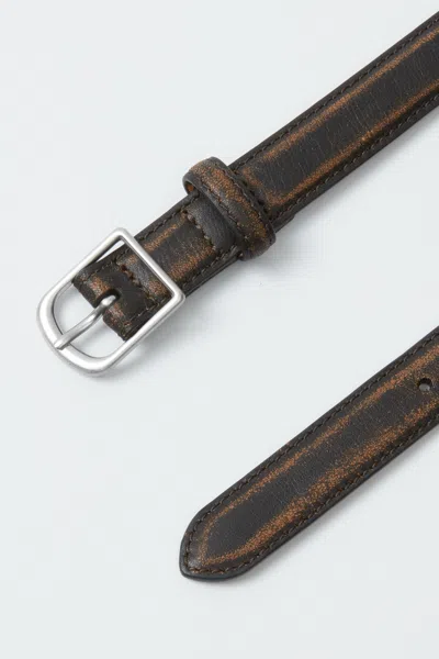 Simkhai Women's Charlie Belt In Distressed Chocolate