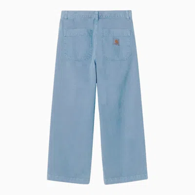 Carhartt Wip Frosted Bleu Garrison Pants In Blue