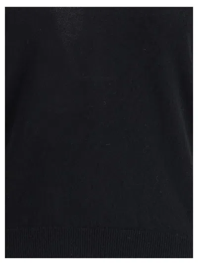 Allude Cashmere Sweater In Black