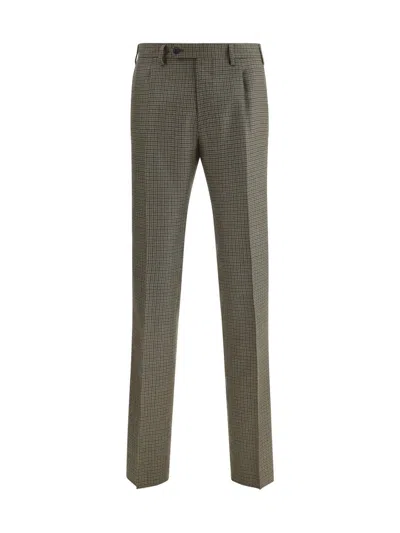 Germano 1952 Wool Tailored Trousers In Gray