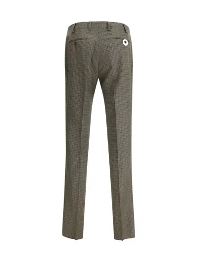 Germano 1952 Wool Tailored Trousers In Gray