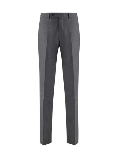 Germano 1952 Tailored Wool Trousers In Gray
