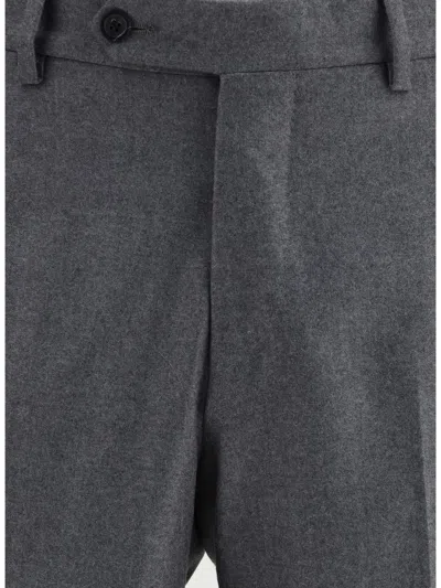Germano 1952 Tailored Wool Trousers In Gray