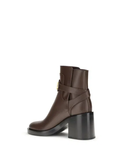Valentino Bootie Vlogo Signature T. 70 Vitel In Black