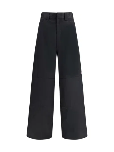 Balenciaga Men Utility Workwear Pants In Blue