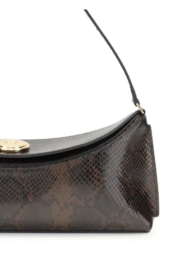 Jacquemus Le Calisson Crocodile-effect Leather Shoulder Bag In Multi