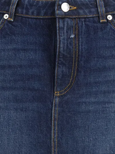 Dolce & Gabbana Women Denim Miniskirt In Blue