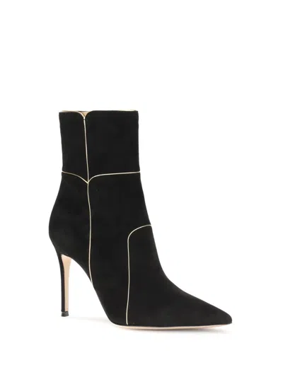 Gianvito Rossi 95mm Pointed-toe Stiletto Boots In Black