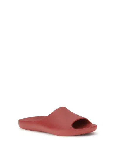 The Row Ama Rubber Slippers In Pink