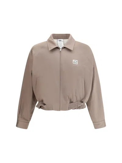 Magliano Cropped Jacket With Woven Elastic In Multi
