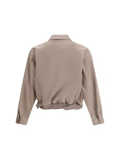 Magliano Cropped Jacket With Woven Elastic In Multi