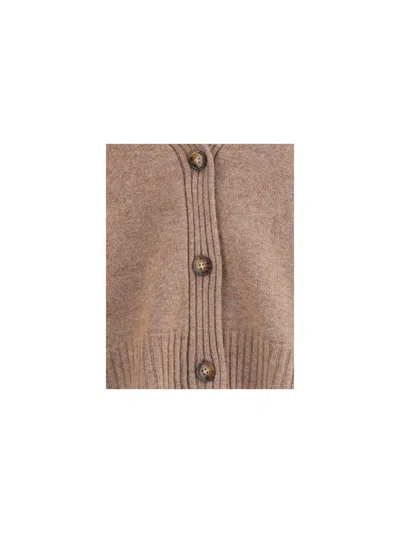 Loulou De Saison Button-front Ribbed Cardigan In Multi