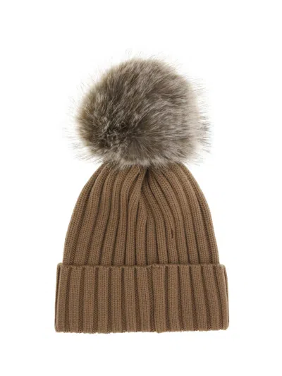 Moncler Hats E Hairbands In Brown